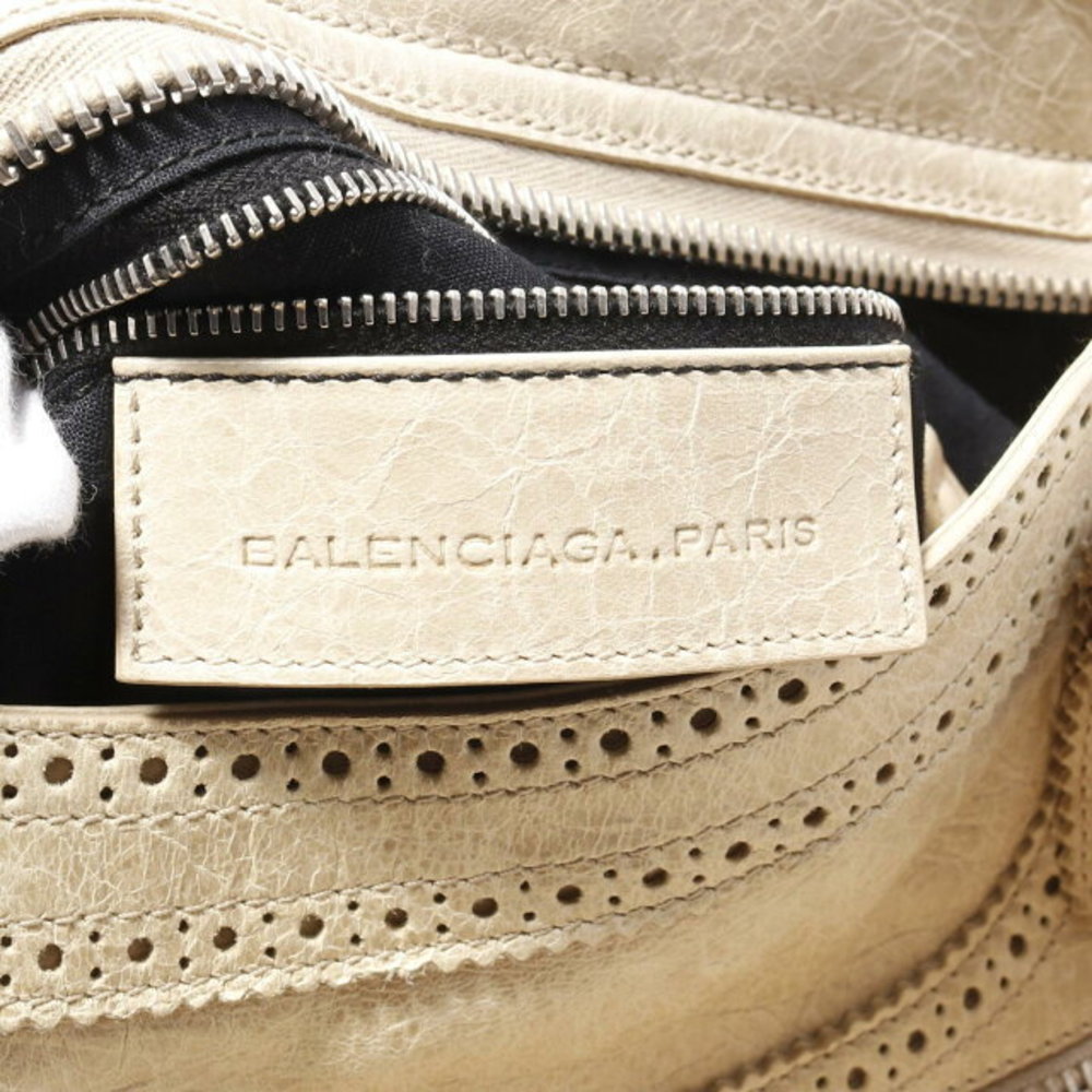 Balenciaga Giant handbag beige City leather - Picture 4 of 7